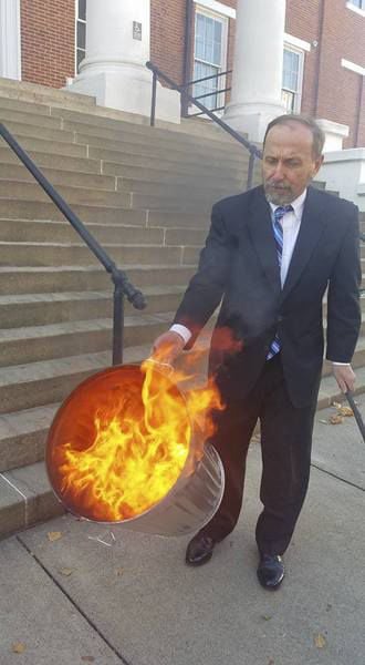 Activist ignites discussion